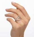 Anillo Corazón de Plata