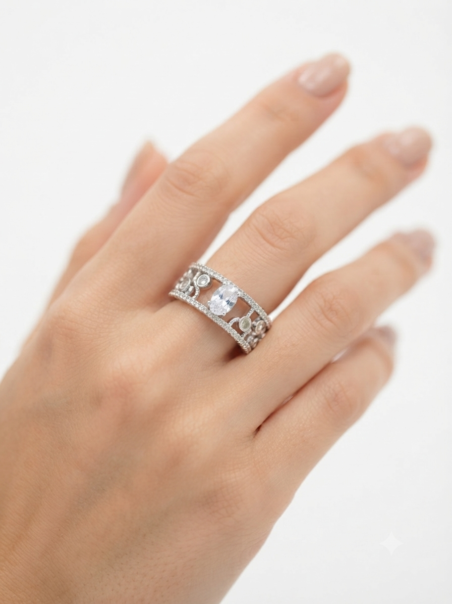 Anillo de Plata de ley 925