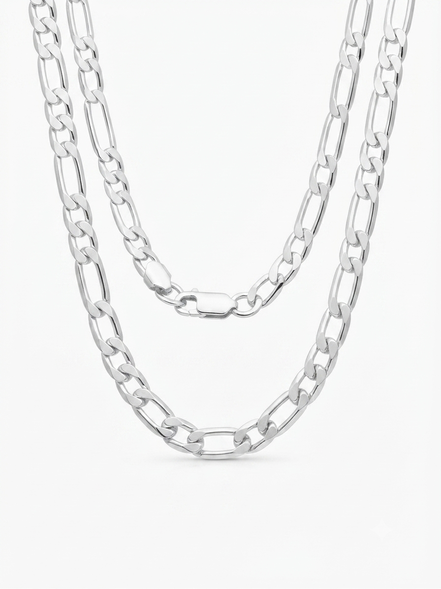 Cadena Fígaro de Plata