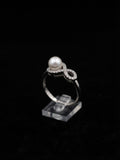 Anillo de Perla y Circonitas