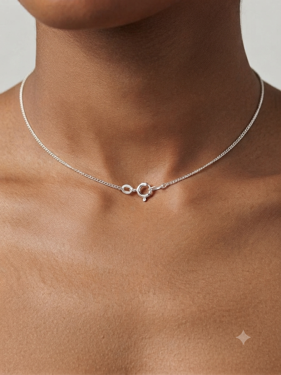 Cadena de plata Fina