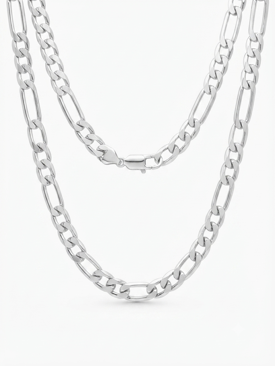 Cadena Fígaro de Plata
